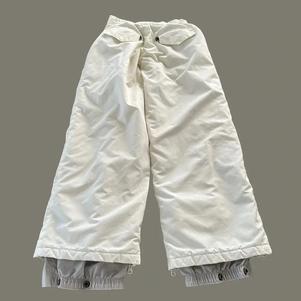 Turbine Girls size Medium Cream Performance Snowboarding Pants Ski‎ Winter Cream